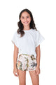 ECO WHITE KIDS LUANA T-SHIRT